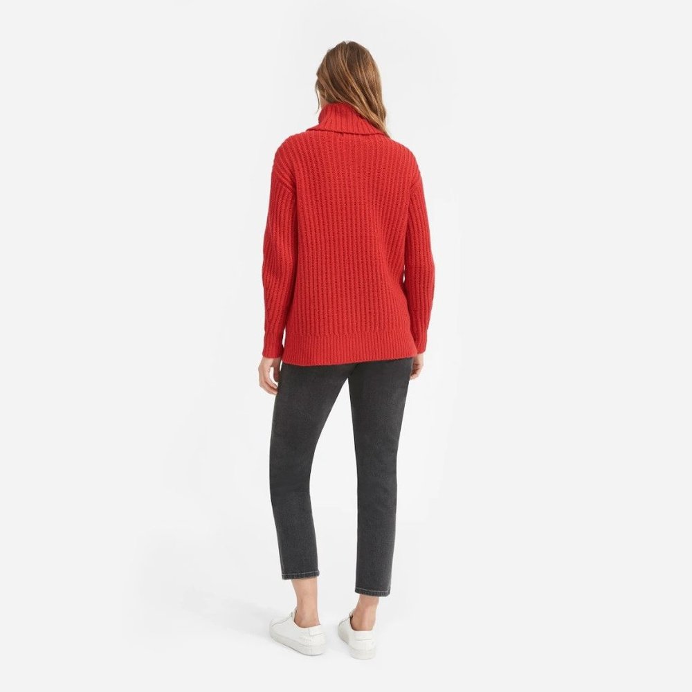 Everlane Wool Rib Turtleneck Sweater NEW - Picture 3 of 7